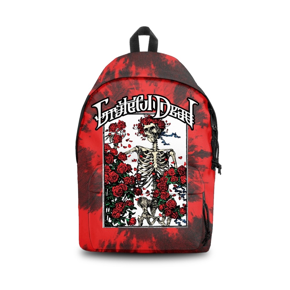 Rocksax Grateful Dead - Bertha Skeleton Rugtas - Rood